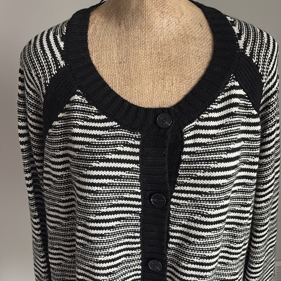 Lane Bryant Long-Sleeve Button-Front Stitch Cardigan Sweater Size 22/24 NEW! - Picture 5 of 9